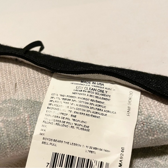 Vintage The Lesson Classroom Bedroom Tapestry Wall Hanging Banner Boyds Bears - Picture 10 of 16